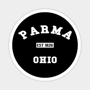 🏹 Parma Ohio USA Strong, Established 1826, City Pride Magnet